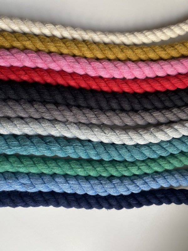 Range of all colours of Rope laid together