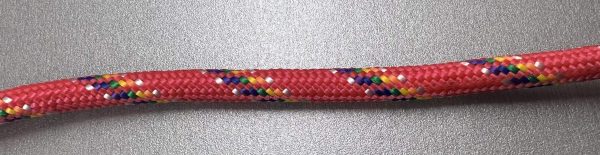 Red Rainbow Braided Rope Example