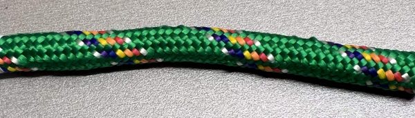 Green Rainbow Braided Rope Example