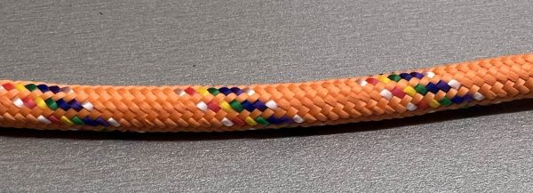 Orange Rainbow Braided Rope Example